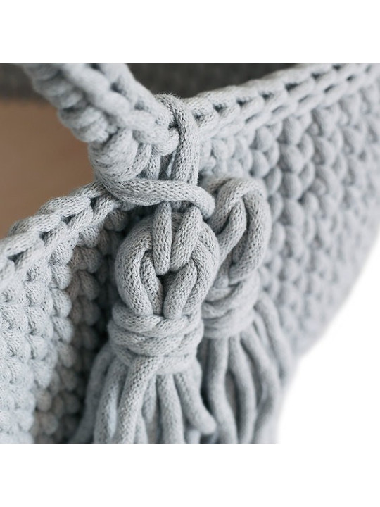 Moses Baby Basket Cradle Crochet in Oeko-Tex cotton - Happy Moses