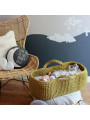 Moses Baby Basket Cradle Crochet in Oeko-Tex cotton - Happy Moses