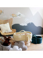 Moses basket Cradle Baby Basket Baby basket crochet in Oeko-Tex cotton - Happy Moses