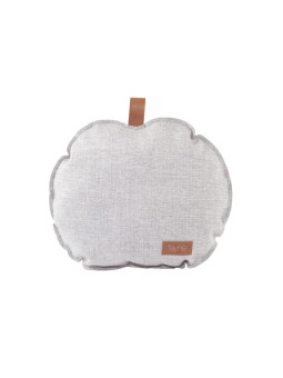 Cuscino per bambini a forma di mela beige - Materiale: 100% Poliestere - Dimensioni: 30x35cm