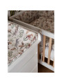 Changing Table for Kids and Children in solid white/natural beech wood  - Nordic Scandinavian design - Swing Collection by Pinio