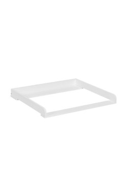Changing Table for Kids and Children in solid white/natural beech wood  - Nordic Scandinavian design - Swing Collection by Pinio