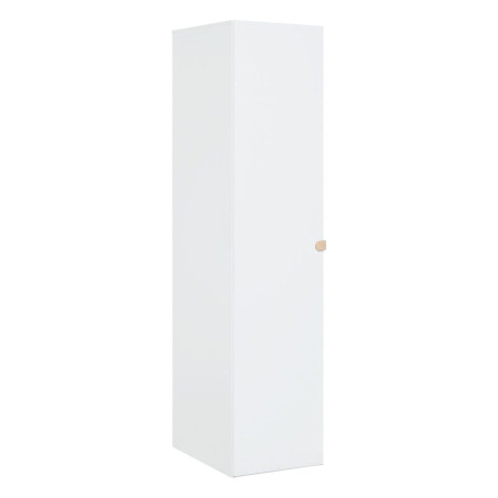 1-Door Wardrobe for Children and Teenagers in natural and white wood Stige collection by VOX