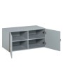Mobile basso modulare per bambini e ragazzi in legno grigio freddo - collezione Stige di VOX