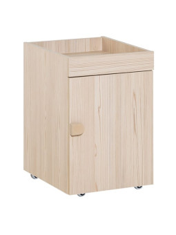 Armadietto componibile per scrivania 140 Stige Sper bambini e ragazzi in legno naturale o blu o pistacchio
