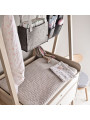 Changing Table with Drawers in Acacia & White Pine Wood collection Spot by VOX