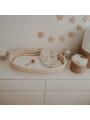 Cesta Portabèbè Moses perfetta come fasciatoio realizzata in fibra di mais 100% naturale