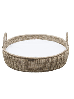 Fasciatoio Cesta di Mosè Portabebè Frida realizzato in alghe intrecciate 100% naturali - Bermbach