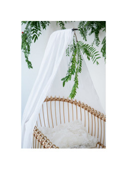 Tenda a baldacchino Theo per Culla Lola & Emil e lettino co-sleeping Martha - Cotone 100% Biologico - Bermbach