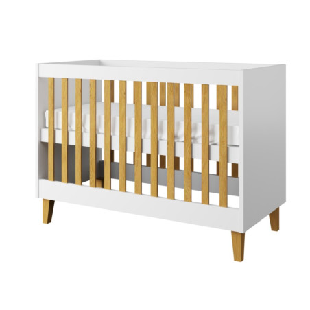 Culla 60x120 serie Kubi bianca - Kocot Kids