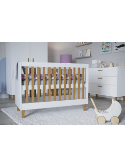 Culla 60x120 serie Kubi bianca - Kocot Kids
