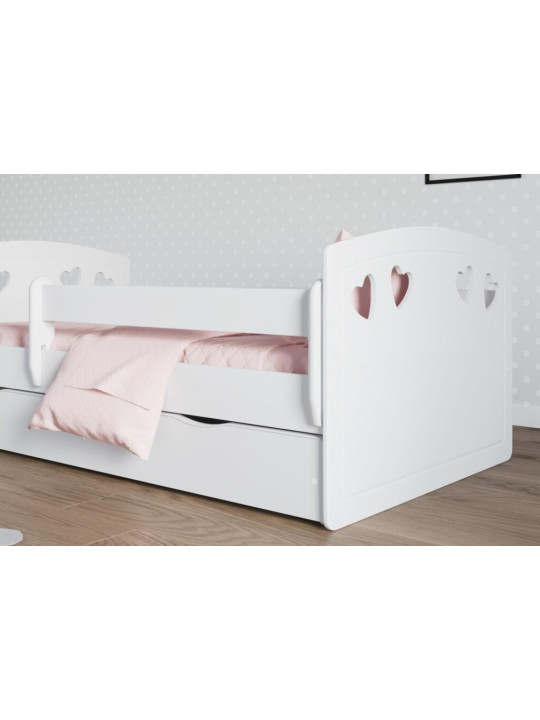 Lettino con cassetto serie Julia bianco - Kocot Kids