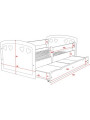 Bed with drawer Julia - Kocot Kids
