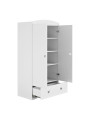 2-door Wardrobe Julia - Kocot Kids