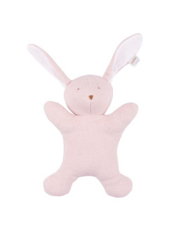 Cuddly toy Rabbit organic pink melange - Malomi Kids
