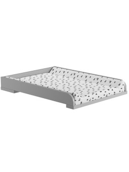 Fasciatoio aggiuntivo per Cassettiera serie Lounge di Vox in legno grigio chiaro