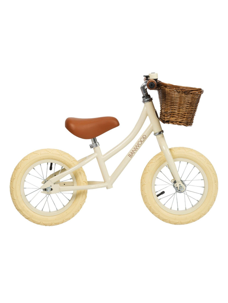 Bicicletta senza pedali First Go crema - Banwood