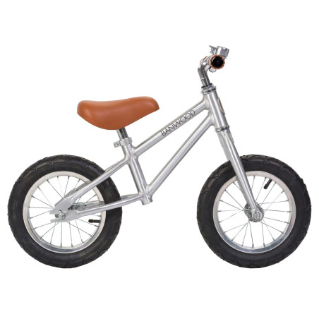 Bicicletta senza pedali First Go cromata - Banwood